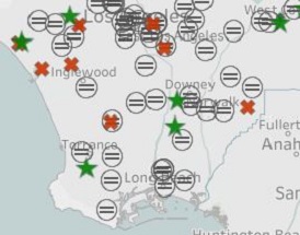 Snapshot of HAI "My Hospital's Infections" Map